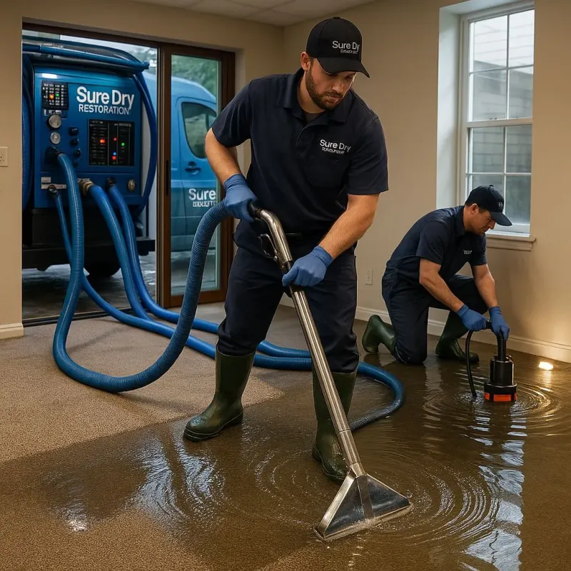 Water Extraction and Removal process in Wheeling, WV